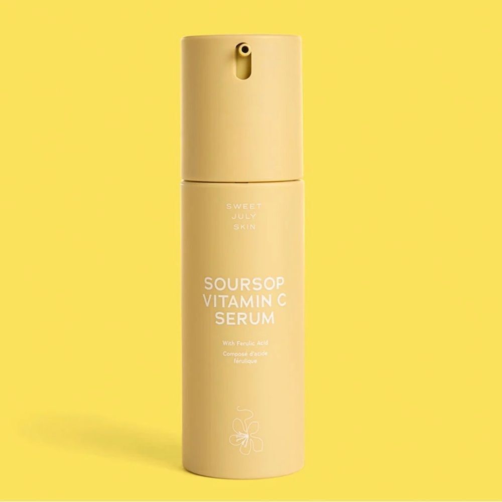 Sweet July Skin Soursop Vitamin C serum brighten, firm & hydrate reduce redness